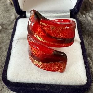 Handblown Glass Ring